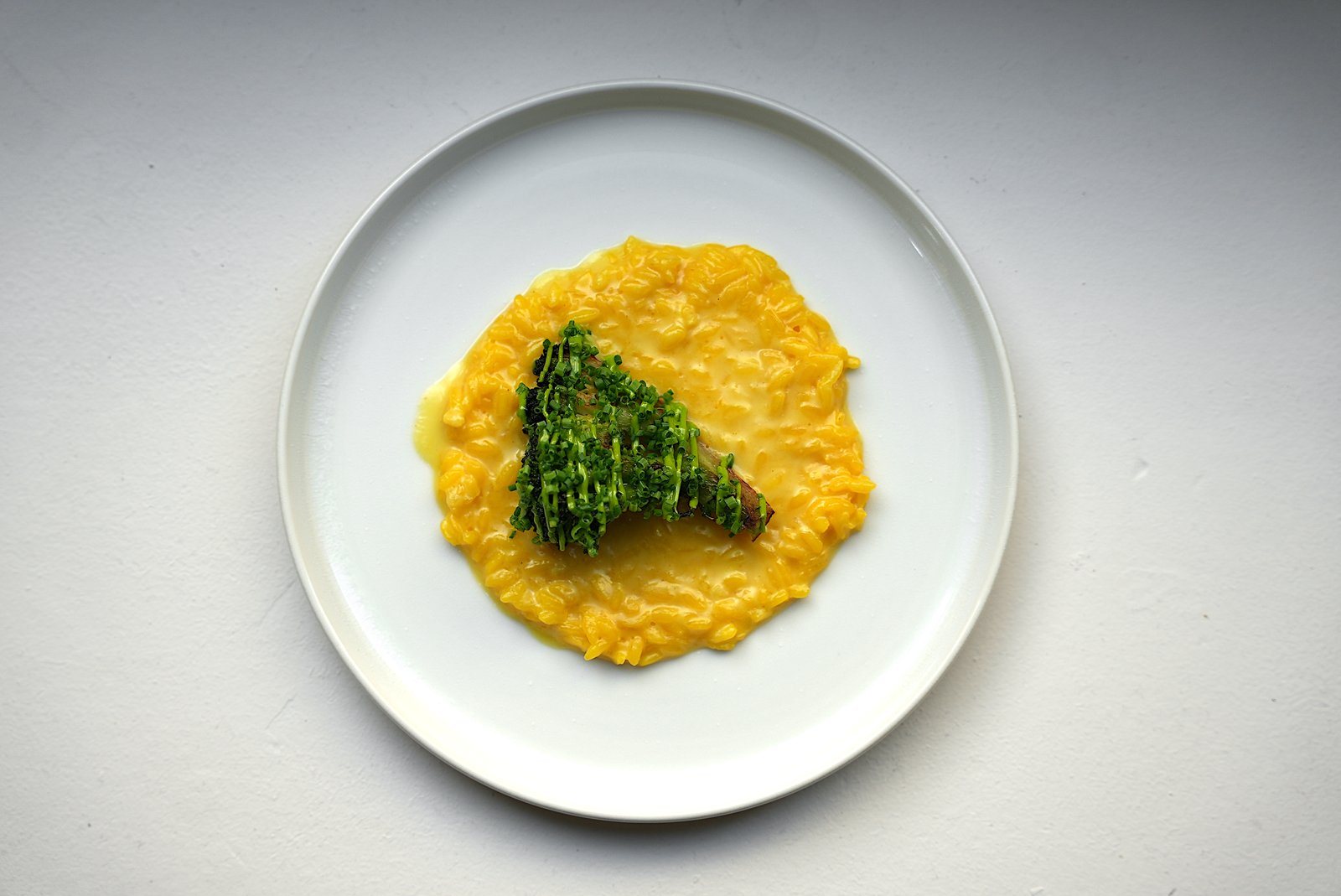 ameo fine dining kunst risotto brokkoli