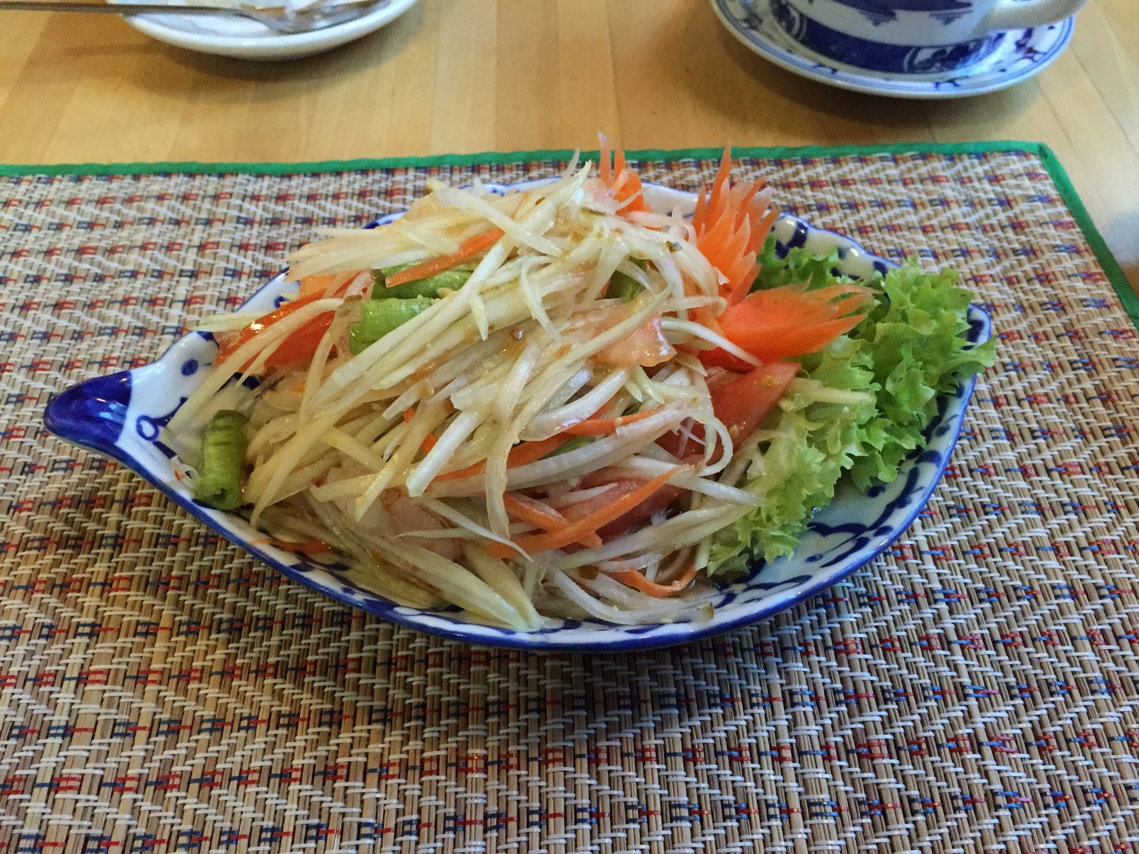 roi et papaya salat