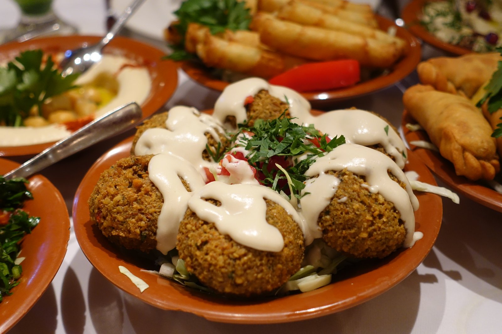 Restaurant zurich le cedre falafel