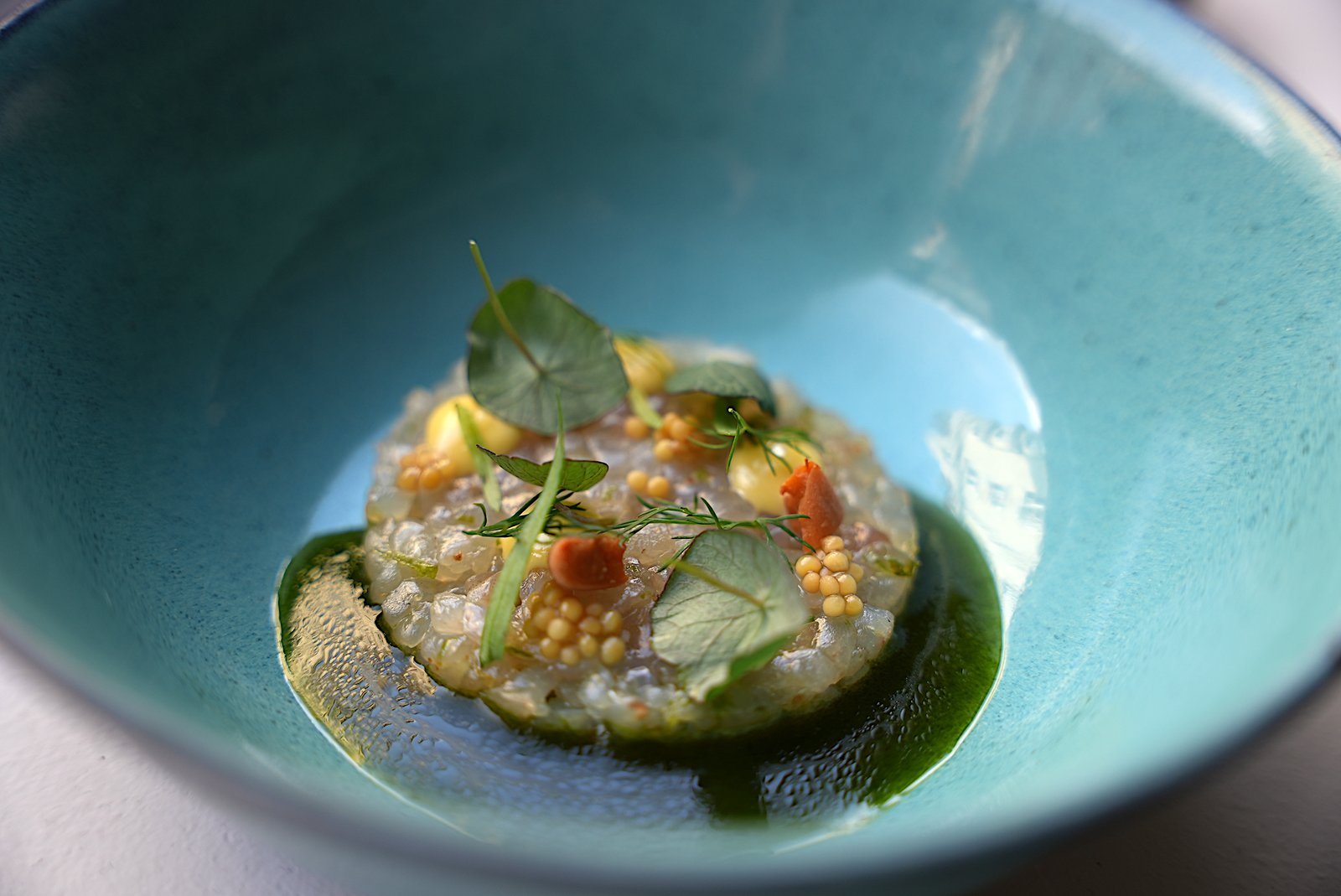 ameo fine dining kunst zandertatar quer