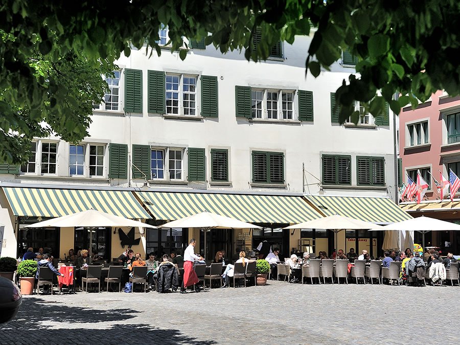 Restaurant zurich lecedre bellevue aussen