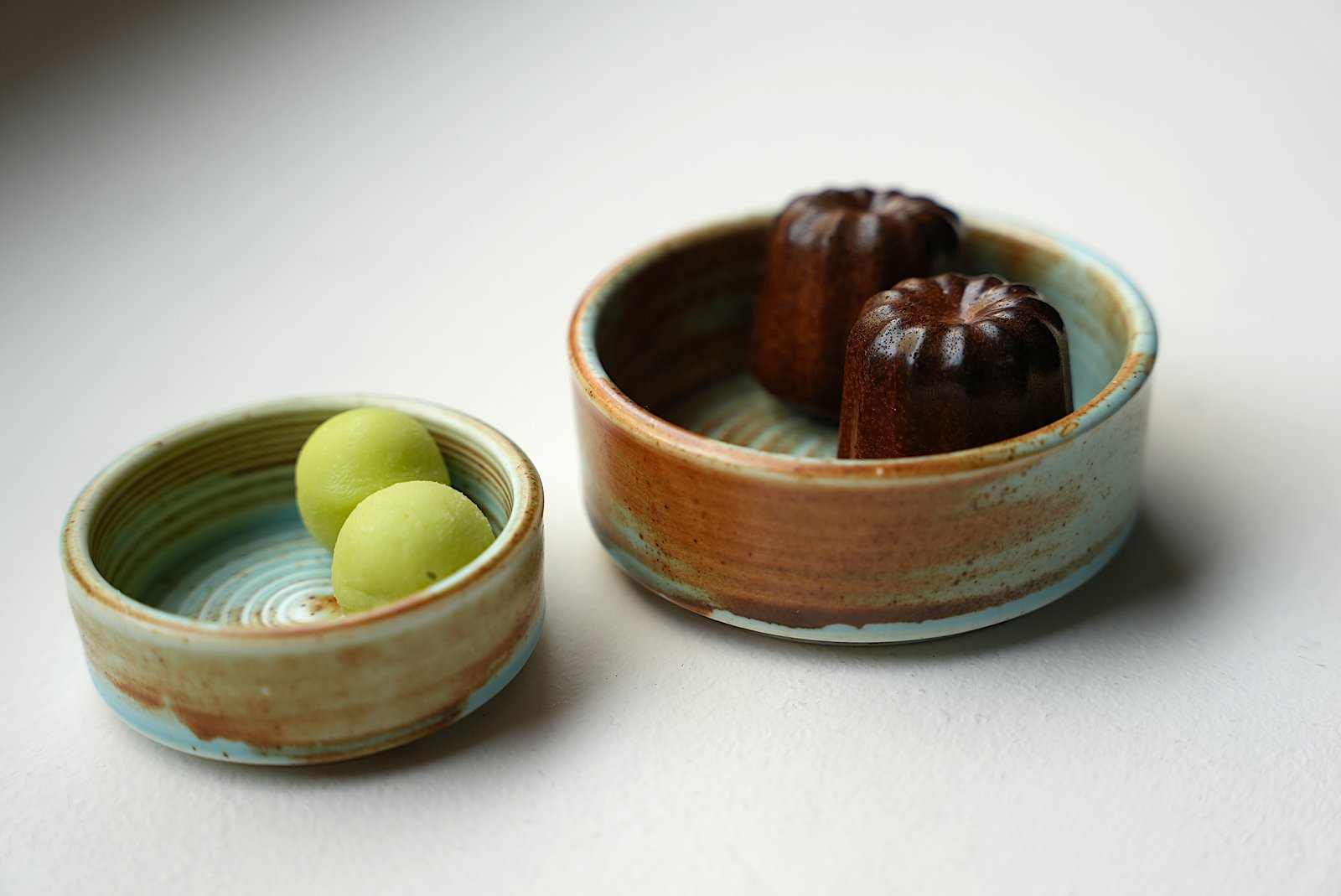 ameo fine dining kunst friandises quer