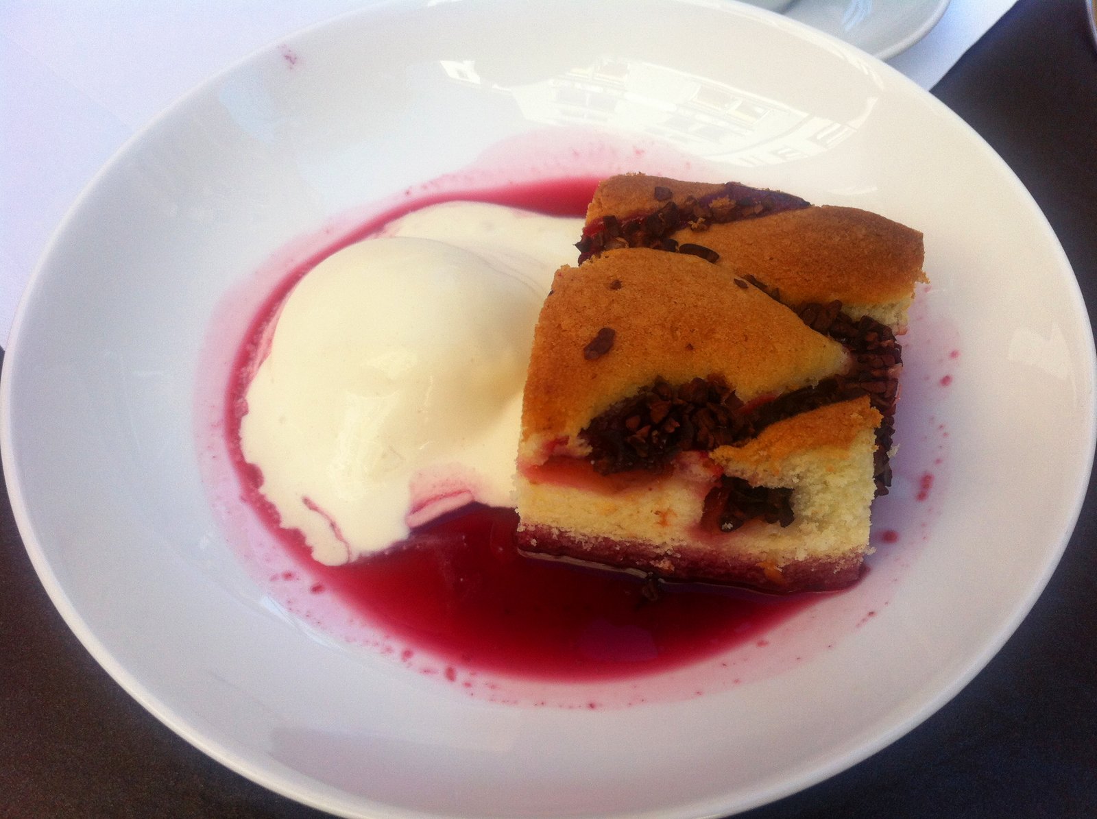 kaisers reblaube zwetschgenkuchen lavendelglace