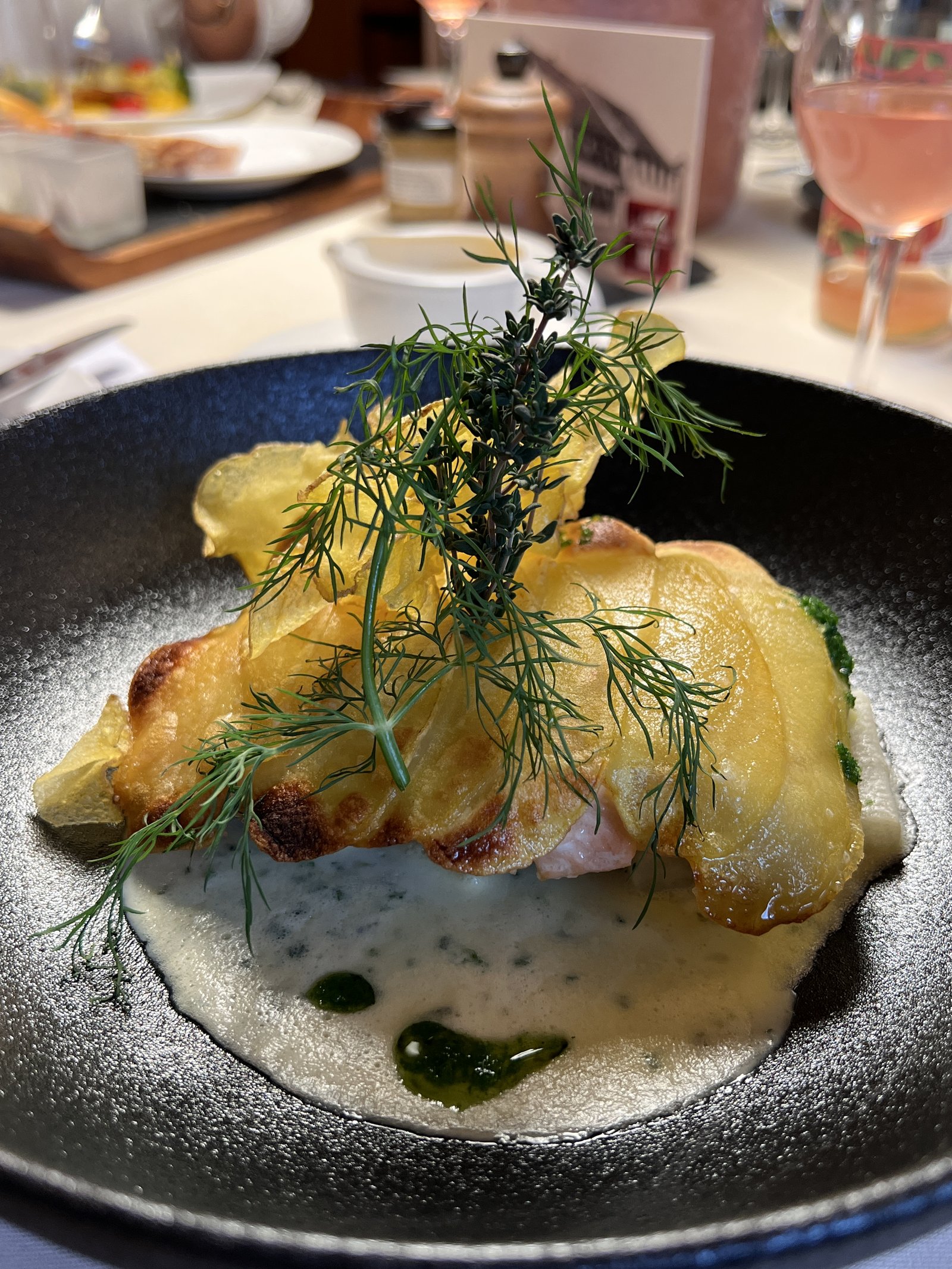 restaurant roessli illnau mittagsgericht lachs business lunch