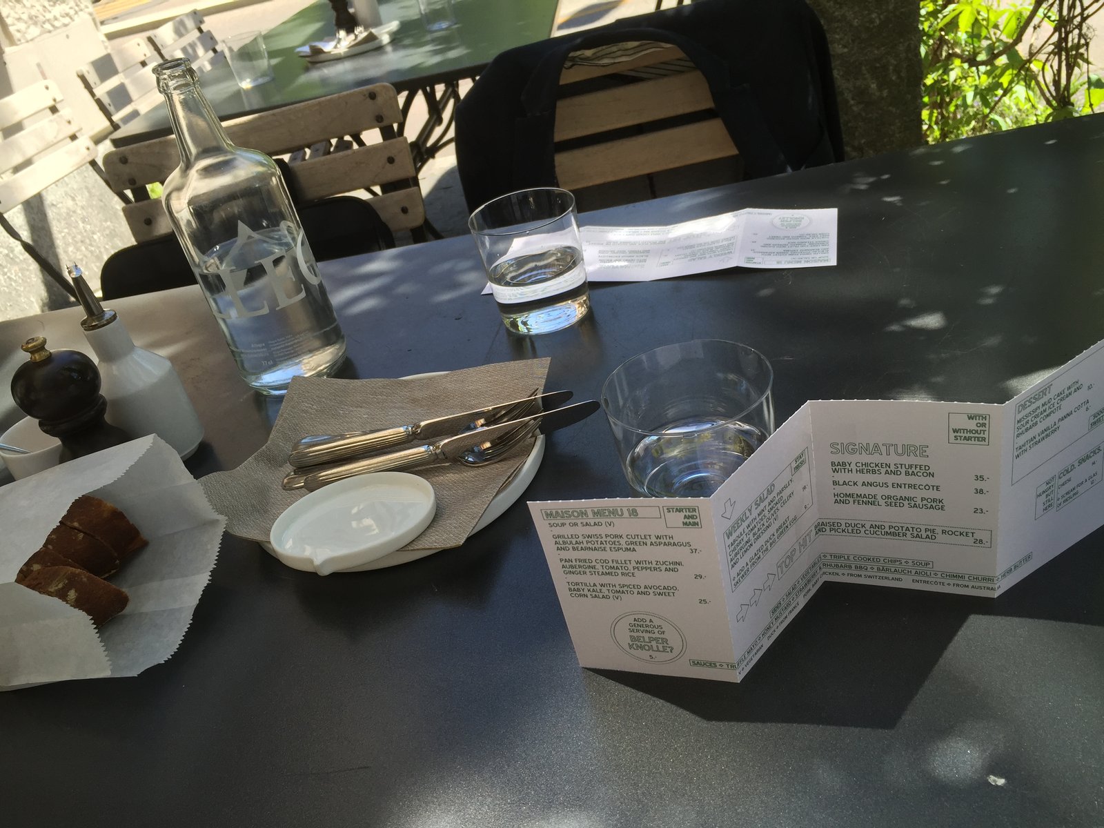 Restaurant zurich maison manesse aussen